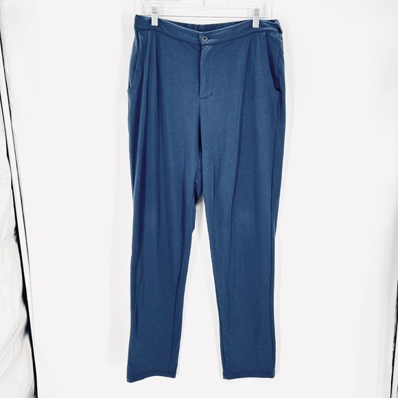 Tommy John Go Anywhere Mens sz M Lounge Pants Blue Waist 31" - 34" Comfort Fit - Picture 1 of 8